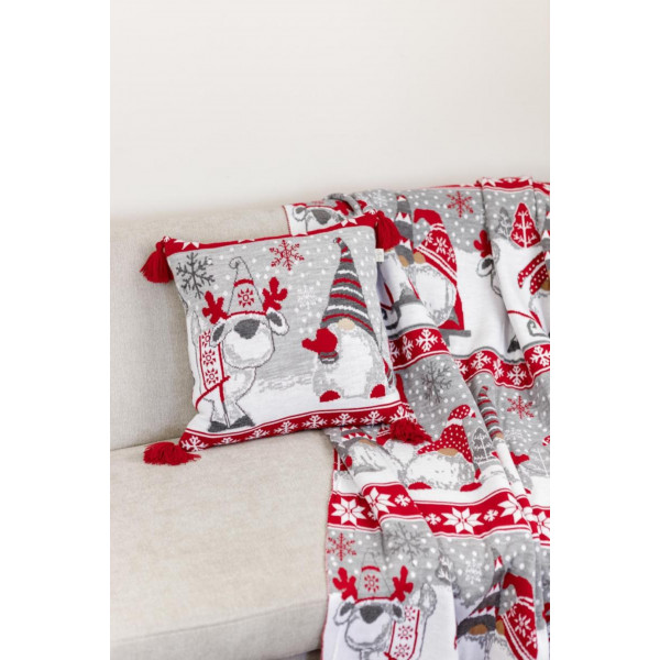 Фото - Подушка декоративна Прованс Веселі гноми 45х45 см (037491)