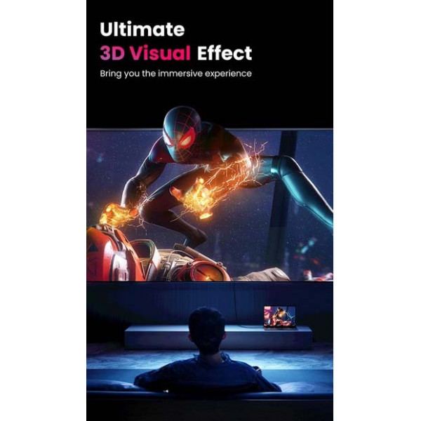 Фото - Кабель UGREEN DP 1.4 3m DP114 (80393)