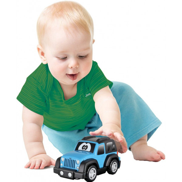 Фото - Базовый игровой транспорт для малыша Bb Junior Jeep My 1st сollection голубая (16-85121_blue)