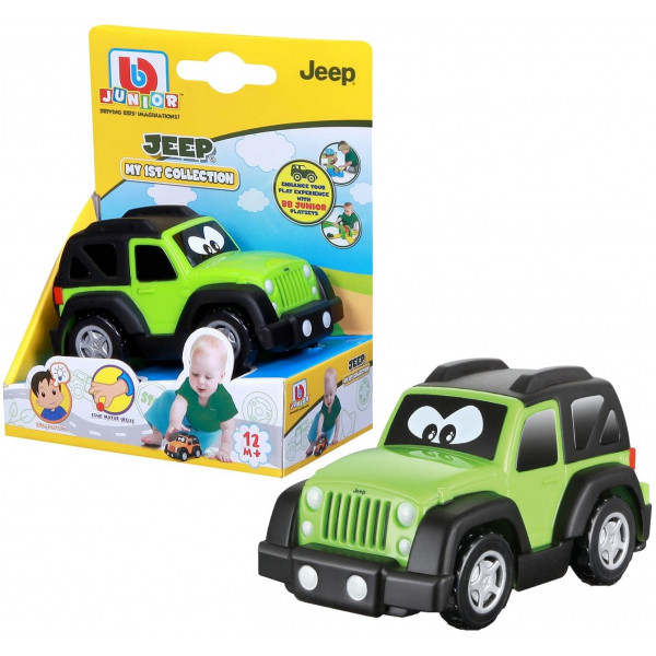 Фото - Базовый игровой транспорт для малыша Bb Junior Jeep My 1st сollection зелёная (16-85121_green)