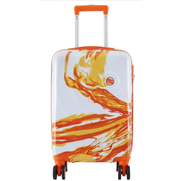 Фото - Чемодан Semi Line 20" (S) White/Orange Print (T5655-1)