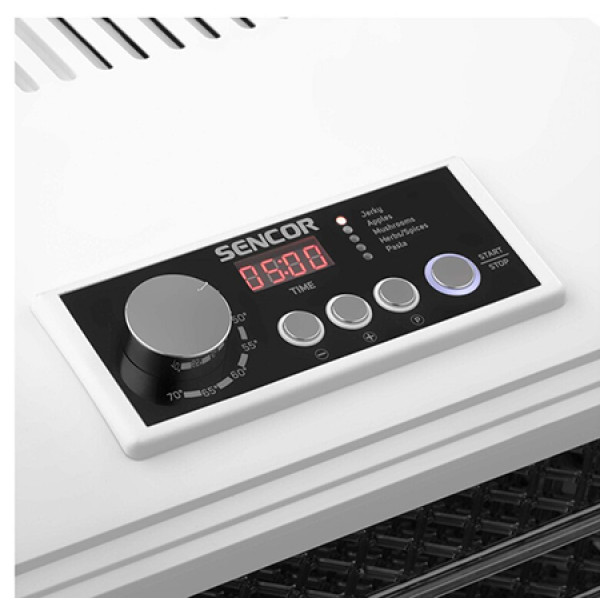Фото - Сушарка для фруктів та овочів Sencor SFD 6500WH