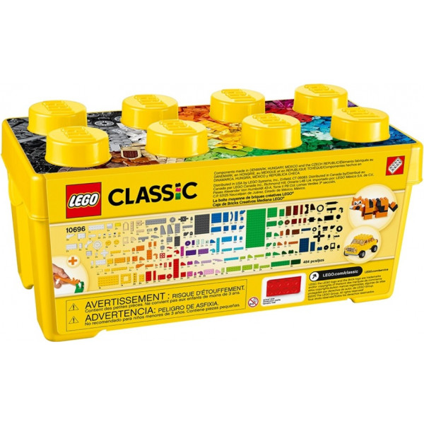 Фото - Конструктор LEGO Classic Набір для творчості середнього розміру (10696)