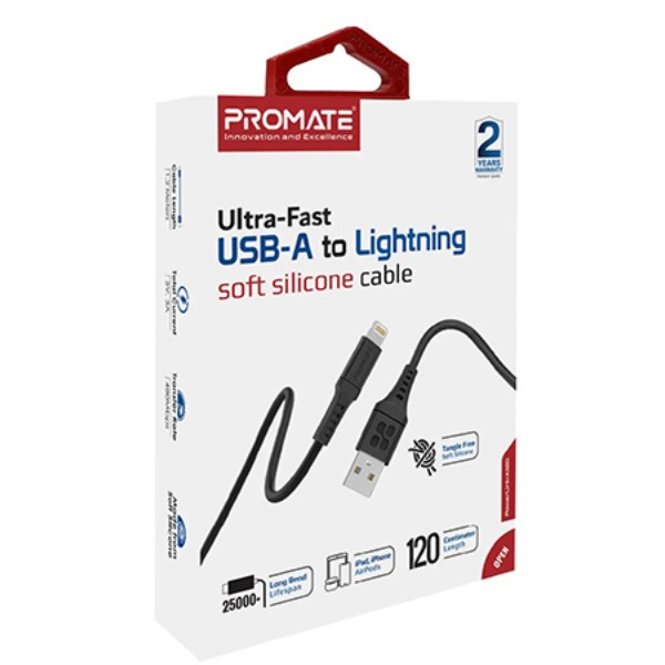 Фото - Кабель Promate Powerlink-ai120 Black