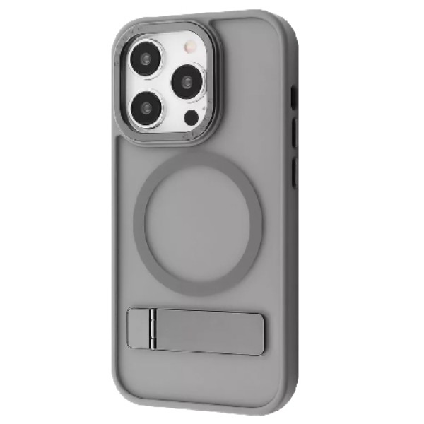 Фото - Чехол для смартфона Mainstay Case with Magnetic Ring iPhone 14 Pro Max Gray (PCMCIP14PM05)