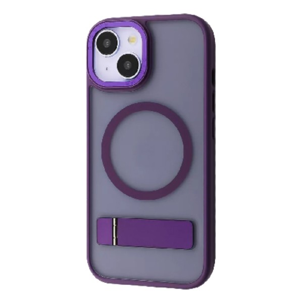 Фото - Чехол для смартфона Mainstay Case with Magnetic Ring iPhone 15 Deep Purple (PCMCIP150004)