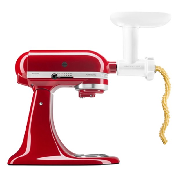 Фото - Насадка для планетарного миксера KitchenAid мясорубка с прессом для приготовления печенья 5KSMFGCA