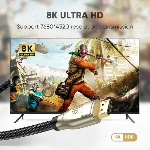 Фото - Кабель UGREEN DisplayPort M-M 3m DP112 (60844)