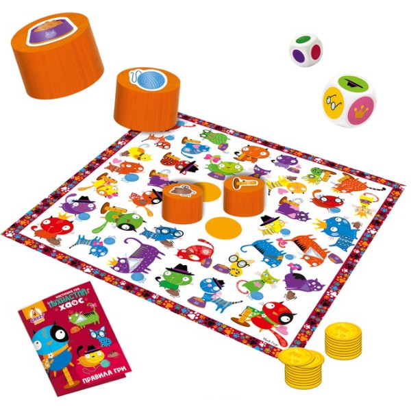 Фото - Настільна гра (5-7 років) Vladi Toys Пухнастий хаос (VT8055-32)