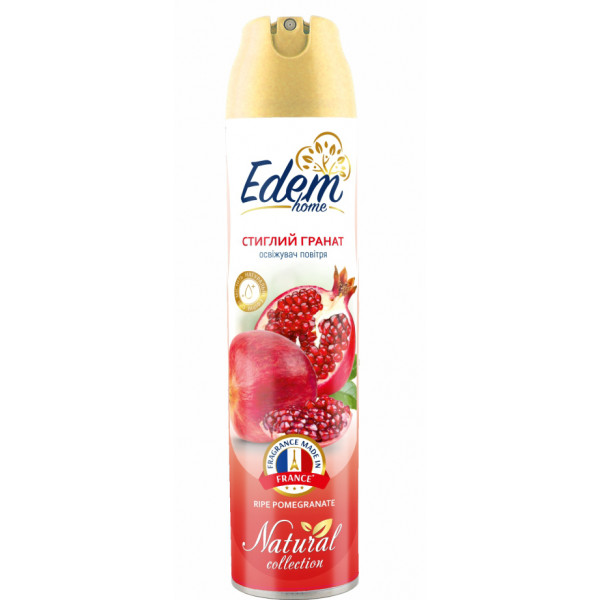 Фото - Освіжувач повітря аерозольний Edem Home Ripe pomegranate  300 мл (EH550014)