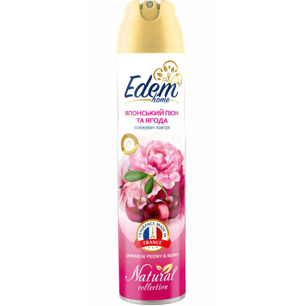 Фото - Освіжувач повітря аерозольний Edem Home Japanese peony & berry 300 мл (EH550144)