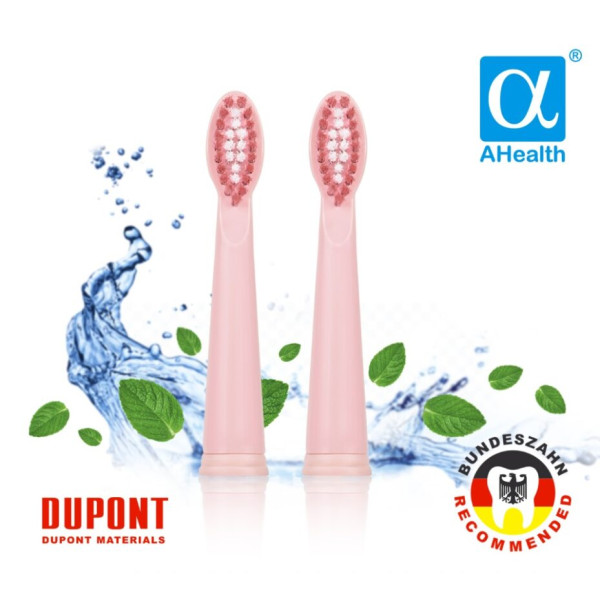 Фото - Насадка для зубной щетки AHealth SMART SONIC SMILE 1 2 шт. Pink (N-2-AHsss1p)
