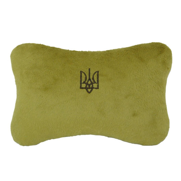 Фото - Подушка дорожная Tigres Трезубец хаки (ПД-0460)