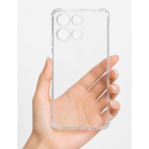 Фото - Чохол для смартфону BeCover Anti-Shock for Motorola Moto G57 Clear (716086)