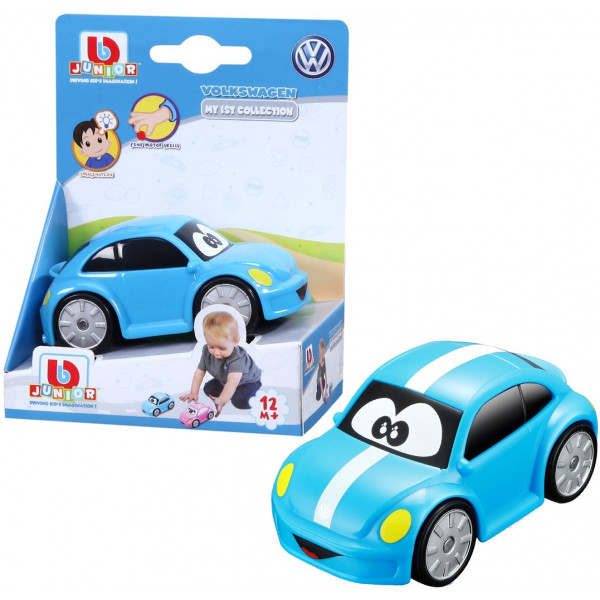 Фото - Базовий ігровий транспорт для малюка Bb Junior VW New Beetle Синя (16-85122_blue)