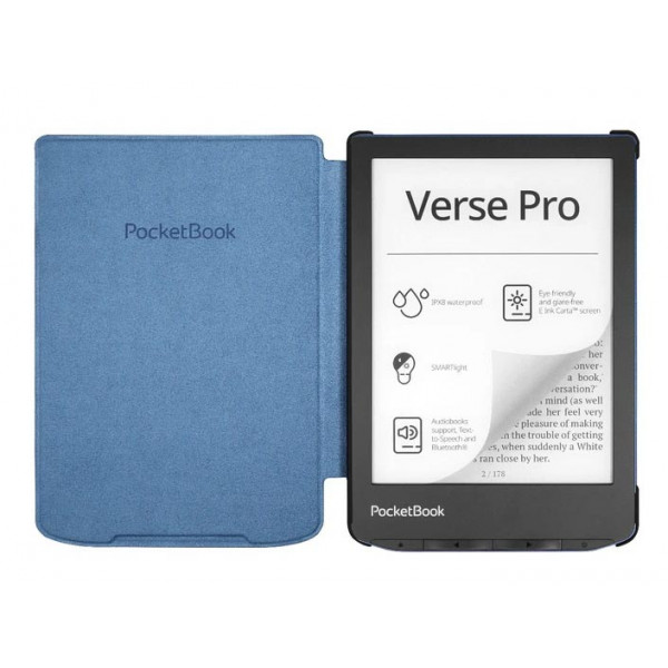 Фото - Чохол для електронної книги PocketBook 6'' Shell Cover PB629/634 Blue (H-S-634-B-WW)
