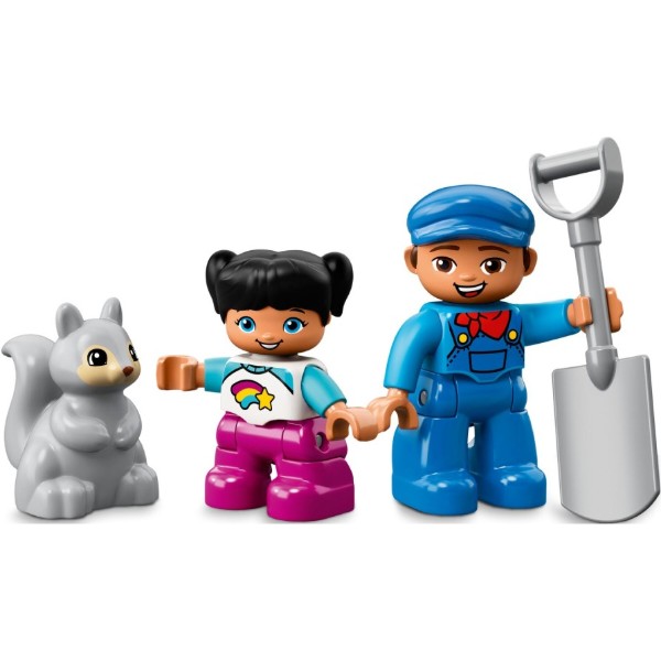 Фото - Конструктор LEGO DUPLO Поезд на паровой тяге (10874)