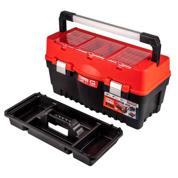 Фото - Ящик для инструментов Haisser 27" Formula S700 Carbo Alu Red (5901238232049)