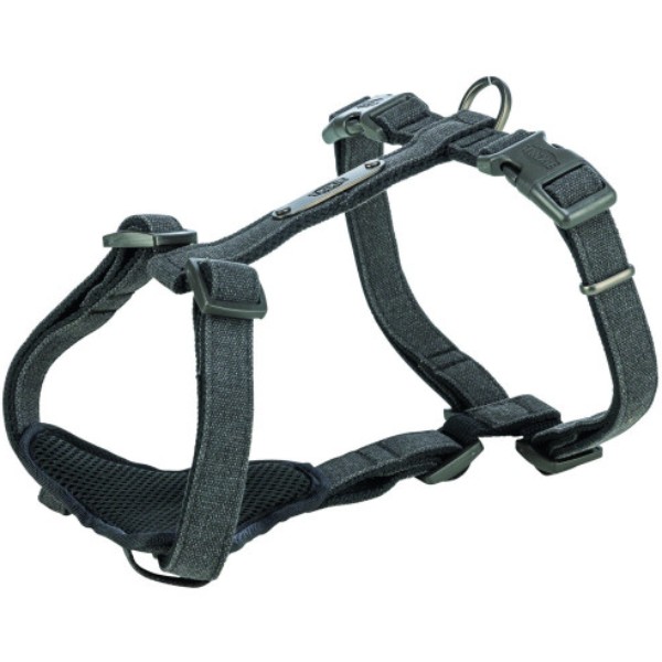 Фото - Шлея для собак Trixie CityStyle H-harness бавовна S–M 42–60 см 15 мм чорна (4053032683273) Фото - Шлея для собак Trixie CityStyle H-harness бавовна S–M 42–60 см 15 мм чорна (4053032683273)
