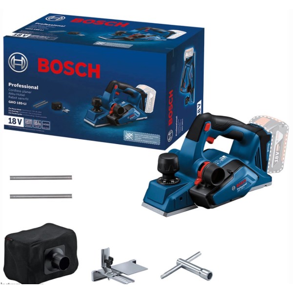 Фото - Електрорубанок Bosch GHO 185-LI (0.601.5B5.021)