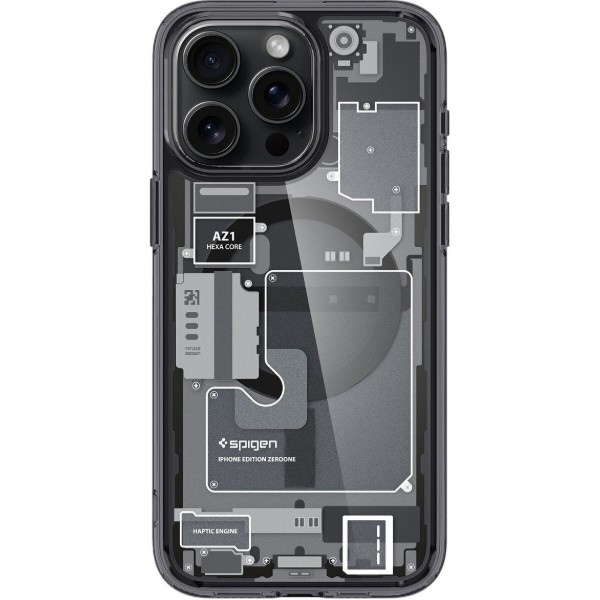 Фото - Чохол для смартфону Spigen for Apple iPhone 15 Pro Ultra Hybrid MagFit, Zero One (ACS06721)