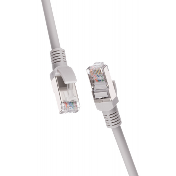 Фото - Кабель патч-корд 2E САТ 5e FTP 2m Gray (2E-PC5ECU-FTP2LSZH-GRY)