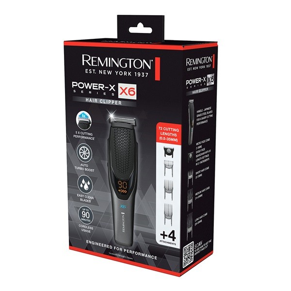 Фото - Машинка для стрижки волосся Remington Power-X Series X6 Hair Clipper (НС6000)