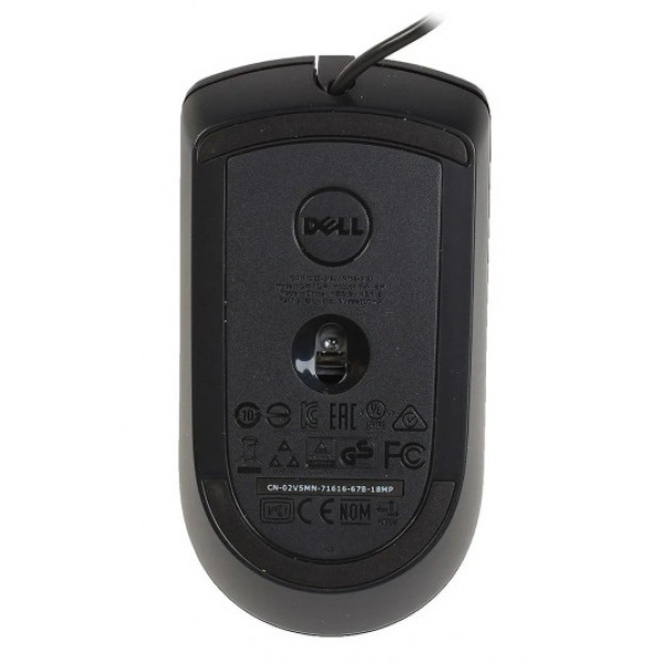 Фото - Мышь проводная Dell MS116 Black (570-AAIS)