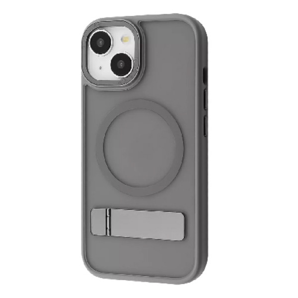 Фото - Чохол для смартфону  Mainstay Case with Magnetic Ring iPhone 14 Gray (PCMCIP140005)