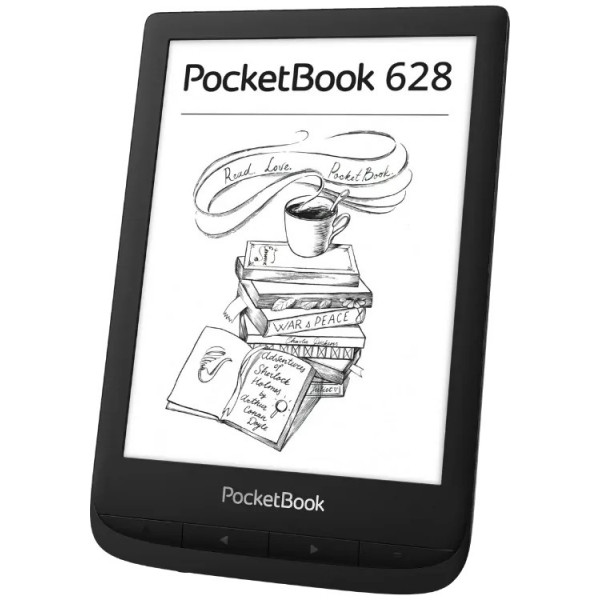 Фото - Електронна книга PocketBook 628 Touch Lux 5 Black (PB628-P-CIS)