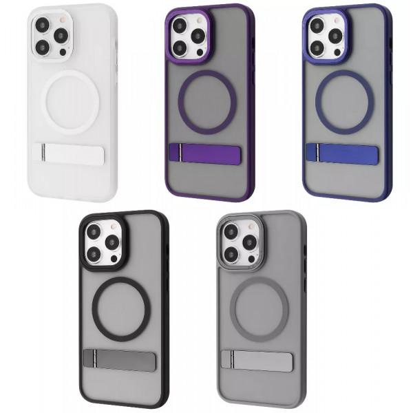 Фото - Чохол для смартфону  Mainstay Case with Magnetic Ring iPhone 15 Pro Black (PCMCIP15P002)