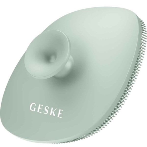 Фото - Щітка для чищення обличчя GESKE Facial Brush 4 в 1 зелений з тримачем (GK000038GN01)