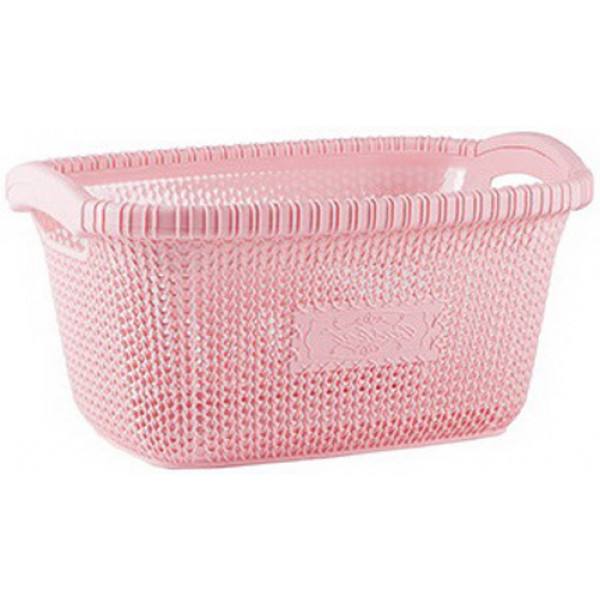 Фото - Кошик для білизни VIOLET HOUSE 1003 Віолетта Pink б/кр. 28 л Фото - Кошик для білизни VIOLET HOUSE 1003 Віолетта Pink б/кр. 28 л