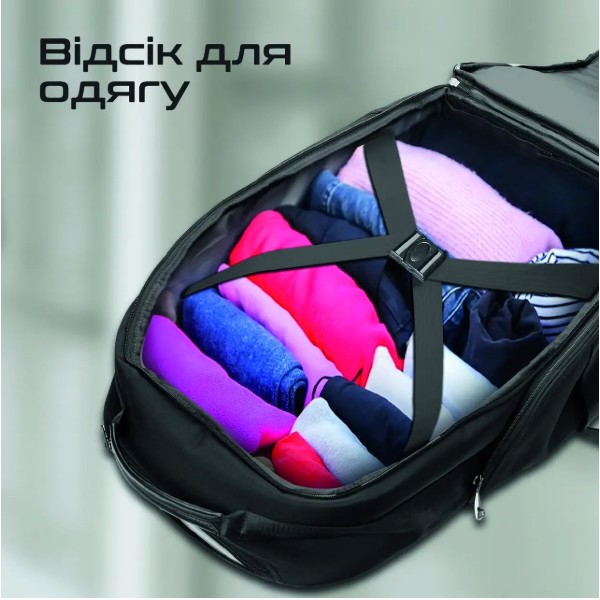 Фото - Рюкзак для ноутбуку Promate crampack-tr.black