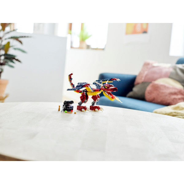 Фото - Конструктор LEGO Creator 3-in-1 Огненный дракон (31102)