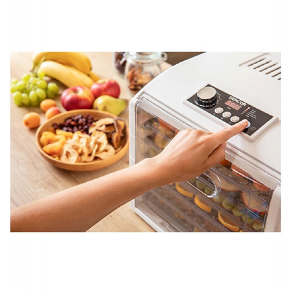 Фото - Сушарка для фруктів та овочів Sencor SFD 6500WH