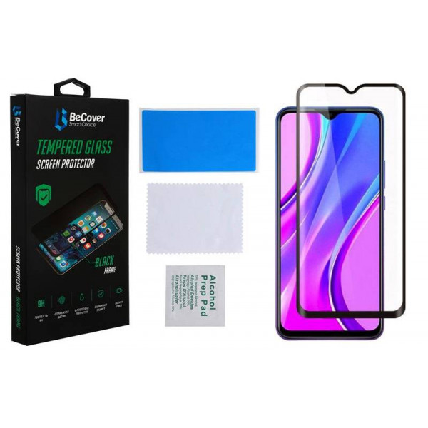 Фото - Захисне скло для смартфону BeCover for Motorola Moto E20 Black (706900)