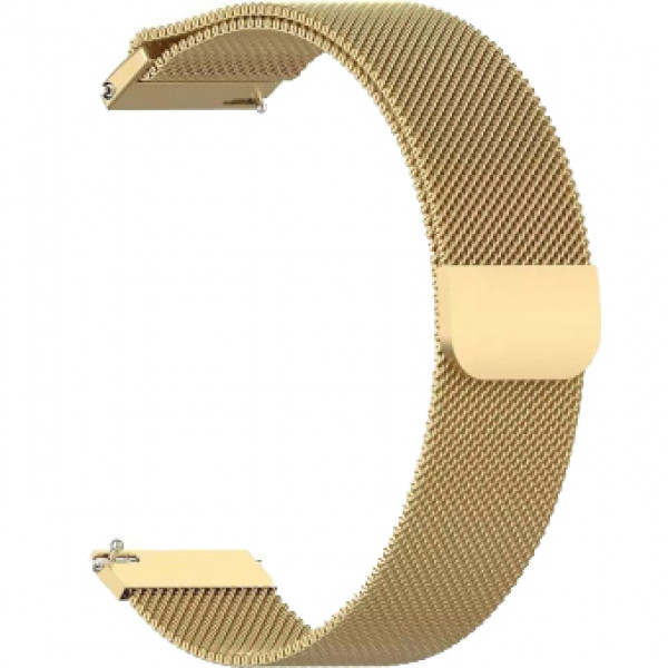 Фото - Ремінець для смарт-годинника BeCover Milanese Style for Honor MagicWatch 2 (22mm)/Huawei Watch 3 Pro Classic 46mm Gold (707778)