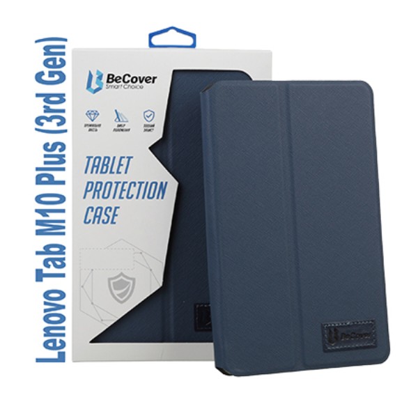 Фото - Чохол для планшета BeCover Premium for Lenovo Tab M10 Plus TB-125F (3rd Gen) 10.61" Deep Blue (707973)