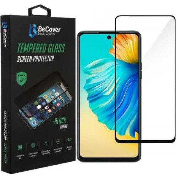 Фото - Захисне скло для смартфону BeCover for Tecno Camon 19 (CI6n)/19 Pro (CI8n) Black (708162)