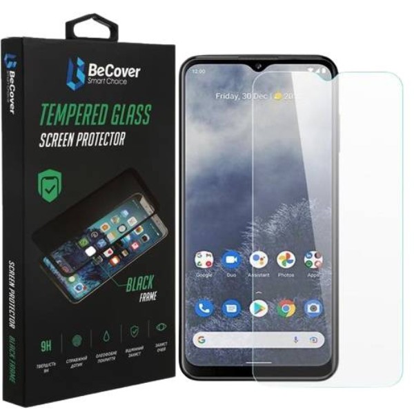 Фото - Захисне скло для смартфону BeCover for Nokia G60 5G Crystal Clear Glass 3D (708547)