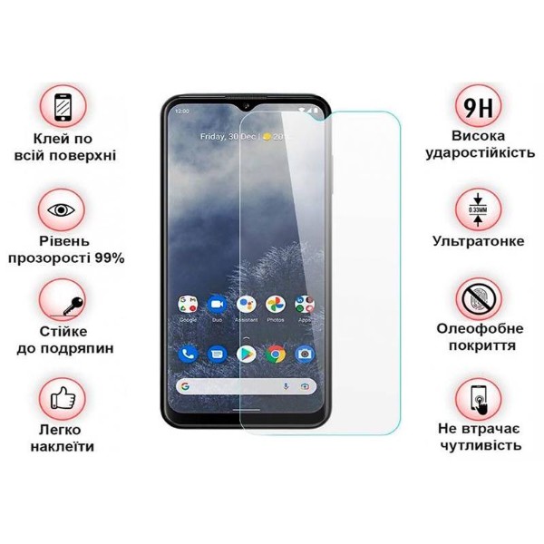 Фото - Захисне скло для смартфону BeCover for Nokia G60 5G Crystal Clear Glass 3D (708547)