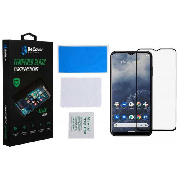 Фото - Захисне скло для смартфону BeCover for Nokia G60 5G Black (708548)