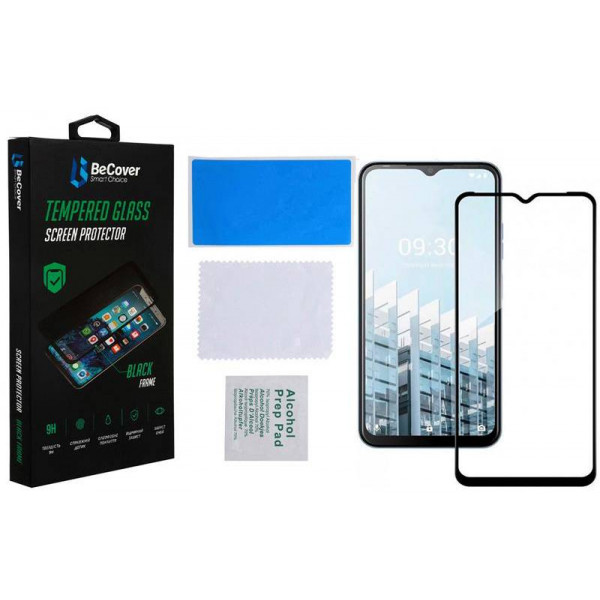 Фото - Захисне скло для смартфону BeCover for Tecno Pop 6 Pro (BE8) Black (708556)