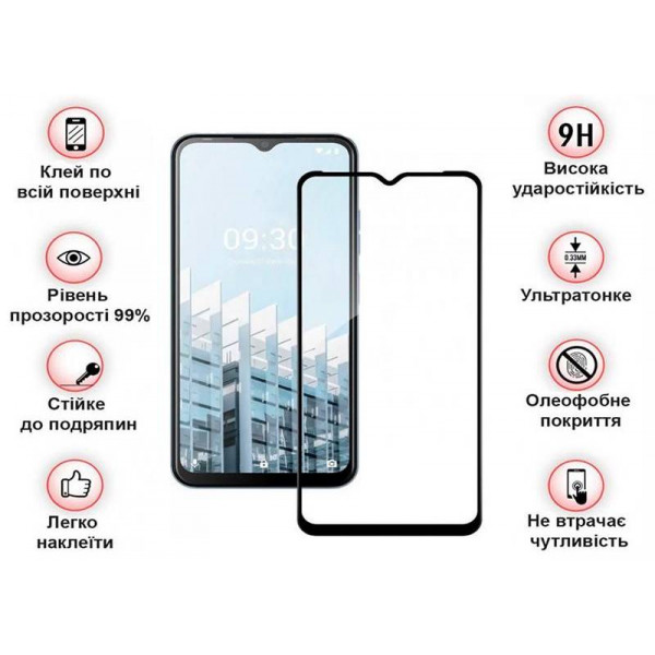 Фото - Захисне скло для смартфону BeCover for Tecno Pop 6 Pro (BE8) Black (708556)