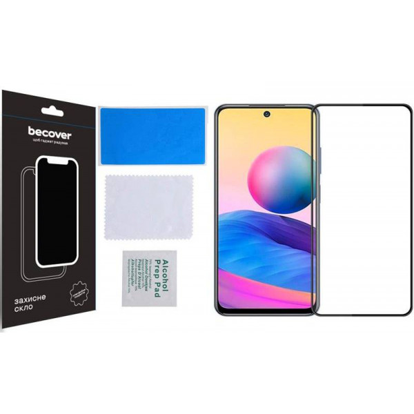 Фото - Защитное стекло для смартфона BeCover for Xiaomi Redmi Note 12 4G/Note 12 5G/Poco X5 5G Black (708783)