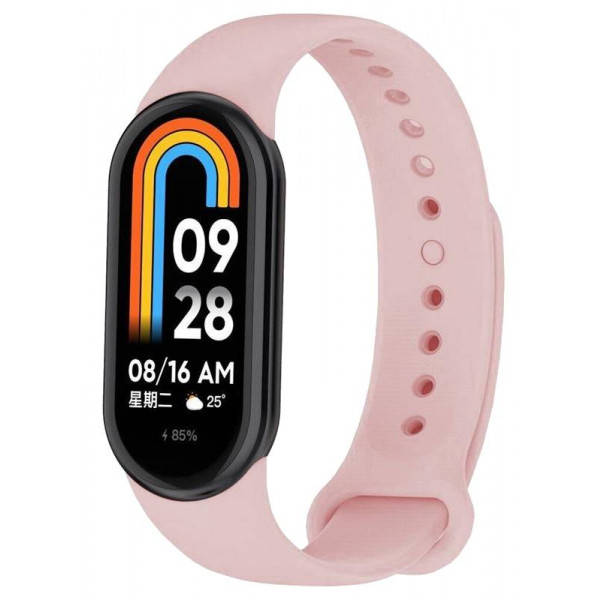 Фото - Ремінець для фітнес-браслету BeCover for Xiaomi Mi Smart Band 8 Coral (709387)