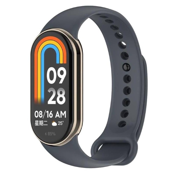 Фото - Ремінець для фітнес-браслету BeCover for Xiaomi Mi Smart Band 8 Gray (709388)