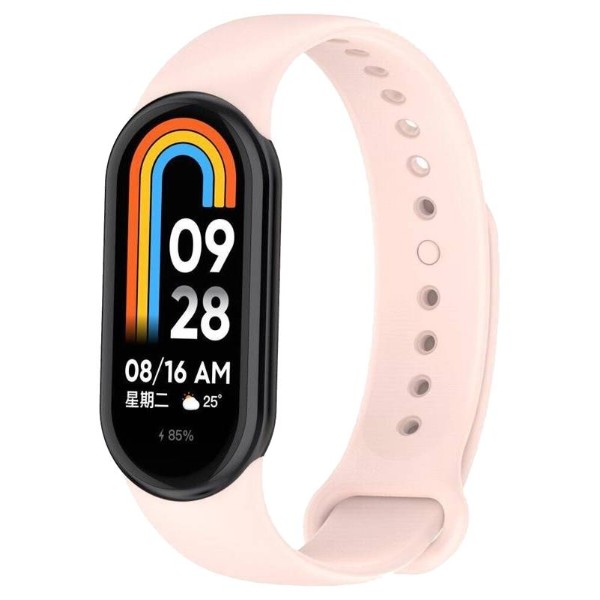 Фото - Ремінець для фітнес-браслету BeCover for Xiaomi Mi Smart Band 8 Grapefruit-Pink (709390)