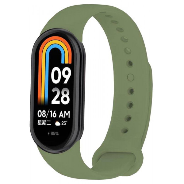 Фото - Ремінець для фітнес-браслету BeCover for Xiaomi Mi Smart Band 8 Pine-Green (709395)